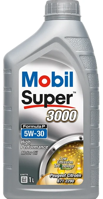 MOBIL SUPER 3000 FORMULA P 5W‑30