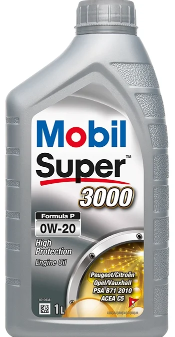Mobil Super 3000 Formula P 0W‑20